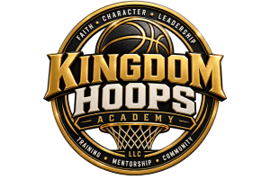 Kingdom Hoops Academy youth basketball coach mentoring young athletes in St. Michael, Minnesota